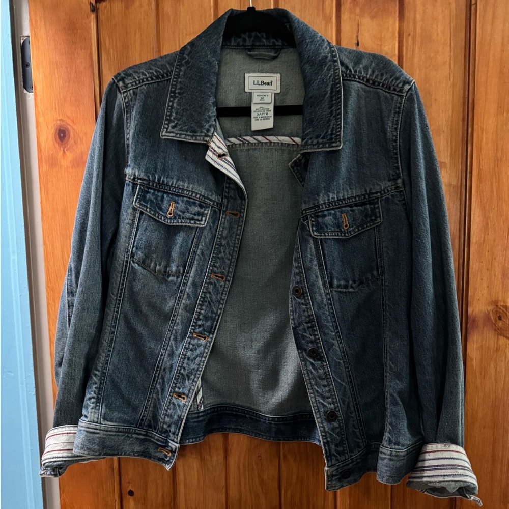 L.L. Bean Women's Jean Jacket - Deep Blue